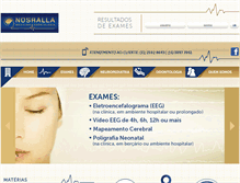 Tablet Screenshot of nosralla.com.br